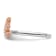 14K Rose Gold Over Sterling Silver Stackable Expressions Diamond
Butterfly Ring 0.05ctw
