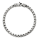 Sterling Silver Antiqued and Satin 5.0mm Box 8 Inch Chain