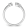 Rhodium Over 14K White Gold Lab Grown Diamond VS/SI GH, Initial D
Adjustable Ring