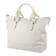 Giorgio Armani Neutral Boston Micrograna Top Handle Handbag