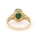 Emerald and Diamond 14K Yellow Gold Over Sterling Silver Ring 2.61ctw