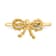 14K Yellow Gold Polished Bow Ring