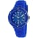 Oceanaut Women's Acqua Blue Dial, Blue Rubber Strap Watch