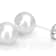 Large Sterling Silver Ball Stud Earrings 8mm In Sterling Silver