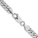 Rhodium Over 14k White Gold 5.5mm Solid Miami Cuban 22 Inch Chain