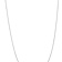 Rhodium Over 14k White Gold 1.1mm Solid Singapore 14 Inch Chain