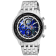 Seapro Men's Meridian World Timer GMT Blue Dial, Stainless Steel Watch