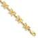 14k Yellow Gold Butterfly Link Bracelet