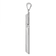 Rhodium Over 14k White Gold 3D Polished Tube Cross Pendant