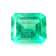 Colombian Emerald 6.6x5.8mm Emerald Cut 0.96ct