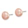 Rhodium Over Sterling Silver 7 Pairs 8-9mm Freshwater Cultured Pearl
Stud Ear Set