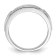 Rhodium Over 10K Gold Lab Grown Diamond Men's Ring