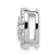 Rhodium Over 14K Gold Lab Grown Diamond SI1/SI2, G H I, Squared Halo
Chain Slide 0.44ctw