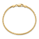 14K Yellow Gold 2mm Franco Chain Bracelet