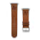 Gametime MLB Oakland Athletics Tan Leather Apple Watch Band (38/40mm
S/M). Watch not included.