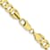 10k Yellow Gold 8.75mm Concave Open Figaro Link Bracelet