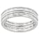 Baguette CZ Eternity Band Ring In Sterling Silver 3.24ctw