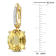 Citrine and Diamond 14K Yellow Gold 8.71ctw