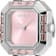 Invicta Mini 21.5mm Pink Dial Stainless Steel Band Quartz Ring Watch