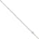 Sterling Silver 1.4mm Singapore Chain with 4-inch Extension Necklace