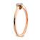 14K Rose Gold First Promise Diamond Promise/Engagement Ring 0.10ctw