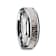 BUCK Polished Beveled Tungsten Carbide Men's Wedding Band with Ombre
Deer Antler Inlay 6mm