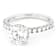 Lab-Grown Diamond Solitaire Ring In 14K White Gold 2.50ctw