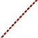 11.40ctw Ruby and Diamond Bracelet set in 14k Yellow Gold