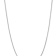 Rhodium Over 14k White Gold 0.9mm Solid Franco 22 Inch Chain