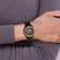Charles Hubert Men's Stainless Steel Chronograph Black Dial Watch