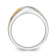 14K Two-tone Yellow and White Gold Lab Grown Diamond SI1/SI2, G H I,
Men's Ring