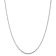 Rhodium Over Sterling Silver 1.75mm Box Chain