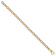 14k Yellow Gold 6.5mm Hand-Polished Fancy Rope Link Bracelet