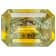 Montana Multi-Color Sapphire Loose Gemstone 6.5x4.5mm Emerald Cut 0.84ct