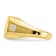 10K Yellow Gold Men's Diamond and Black Onyx DAD Ring