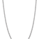 Rhodium Over 14k White Gold 4.25mm Solid Diamond-Cut Rope 22 Inch Chain