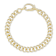 Sterling Statements 14K Yellow Gold Over Sterling Silver with Bella
Luce® Curb Chain Bracelet