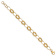 14k Yellow Gold 11mm Polished and Textured Fancy Link Bracelet