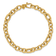 14K Yellow Gold Polished and Textured 7.5-inch Fancy Bracelet