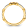14K Yellow Gold Stackable Expressions Lab Created Ruby and Diamond Ring 0.18ctw