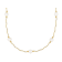 Freshwater Pearl Station Necklace In 18k Yellow Gold Over Sterling
Silver Necklace