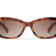 Chanel Havana Brown Frame "CC" Logo / Gray Brown Lenses Sunglasses