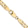 10k Yellow Gold 4.5mm Open Concave Curb Link Bracelet