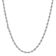 Robert Alton Men's Rope Chain Necklace 2.3mm In Stainless Steel 24 Inch