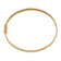 14K Yellow Gold Polished Safety Clasp 4.75mm Bangle