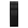 Robert Alton Men's Black Ion Plated 8mm Band Ring In Tungsten