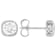 Moissanite Cushion-Cut Stud Earrings In Platinum-Enhanced Sterling
Silver 2.10ctw Diamond Equivalent Weight