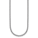 Rhodium Over Sterling Silver 3.1mm Rolo 24 Inch Chain
