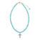 Barse Magnesite Cross Pendant Necklace In Bronze