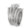 Lab Created White Sapphire Sterling Silver Bridal Ring Set 6.16ctw